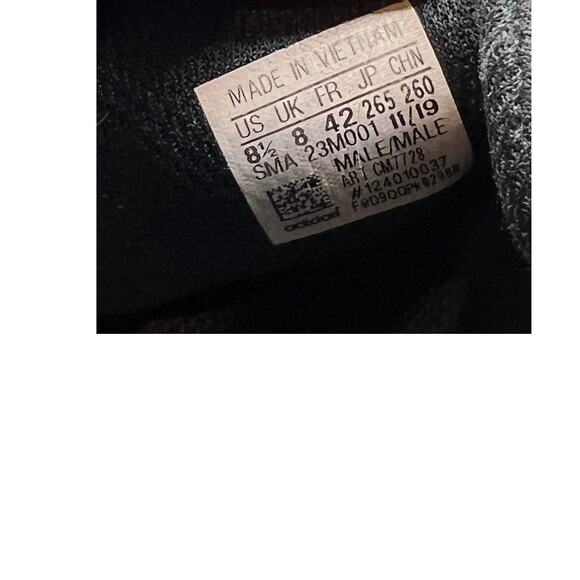 Adidas Terrex AX2R Men's Size 10 Carbon Grey Hiking Shoes - Picture 7 of 7